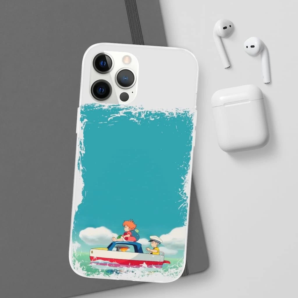 Ponyo And Sosuke On Boat IPhone Cases 17 Ponyo And Sosuke On Boat IPhone Cases - Image 15