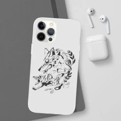 Princess Mononoke And The Wolf Creative Art IPhone Cases 36 Princess Mononoke And The Wolf Creative Art IPhone Cases -Ghibli Shop 68168 23 1