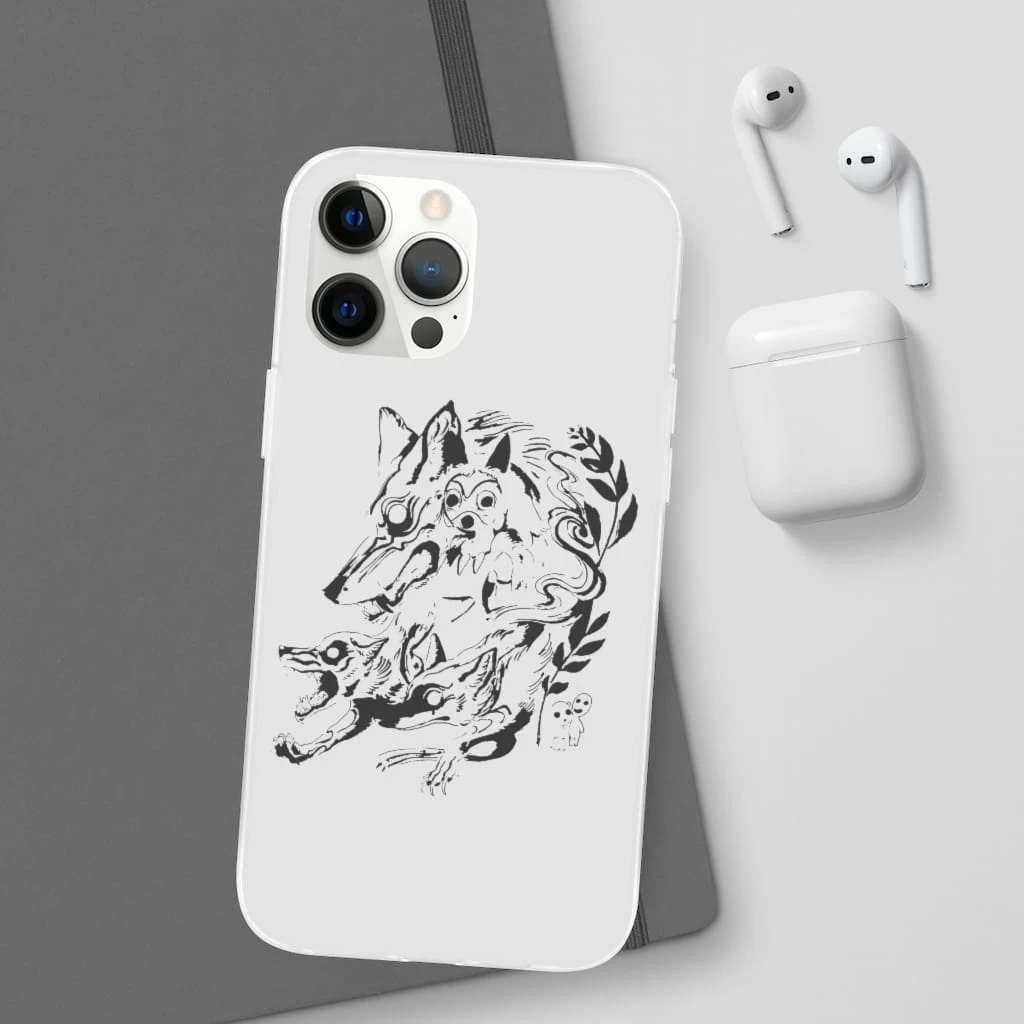 Princess Mononoke And The Wolf Creative Art IPhone Cases 17 Princess Mononoke And The Wolf Creative Art IPhone Cases - Image 15