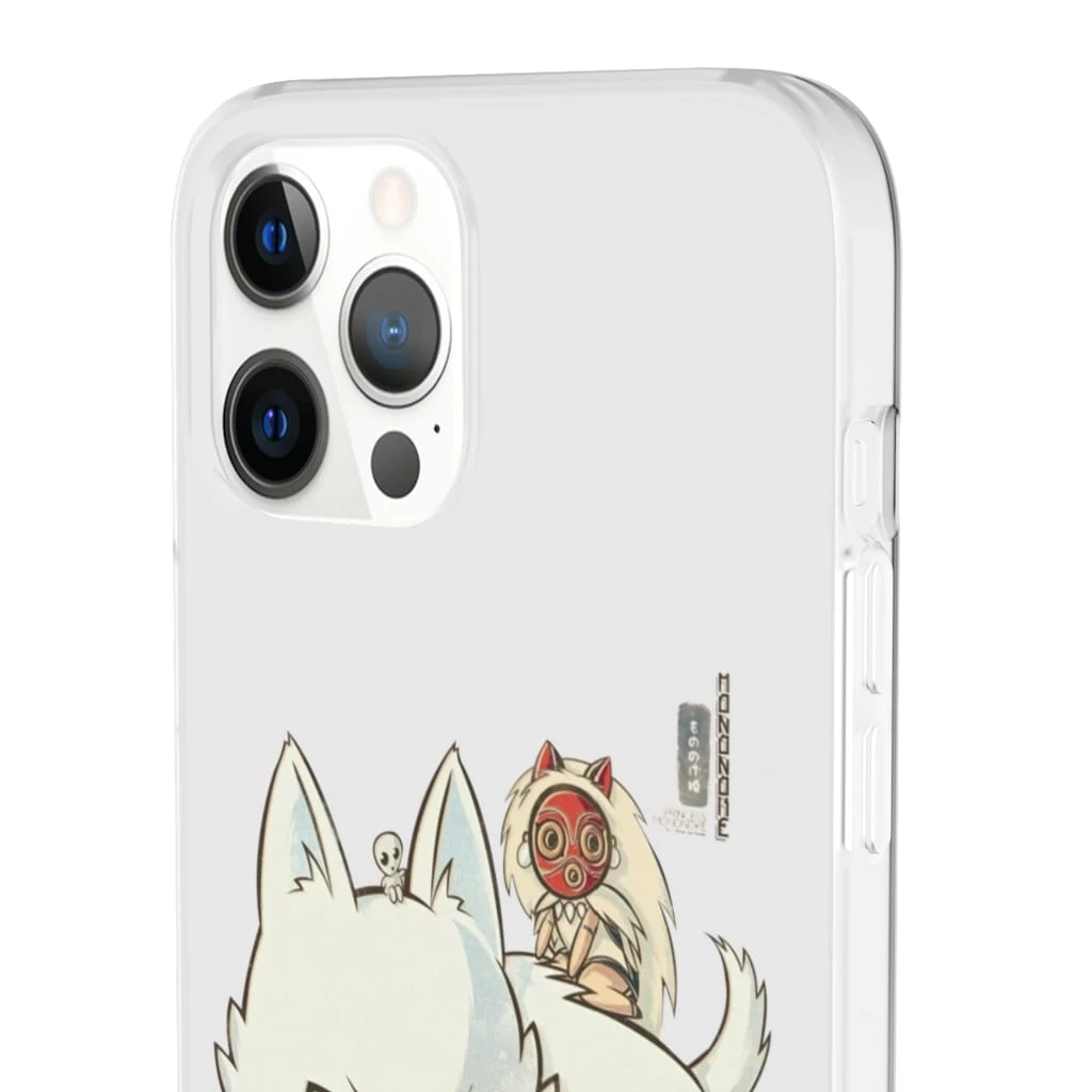 Princess Mononoke And The Wolf Cute Chibi Version IPhone Cases 16 Princess Mononoke And The Wolf Cute Chibi Version IPhone Cases - Image 14
