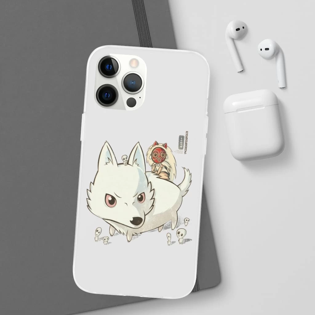 Princess Mononoke And The Wolf Cute Chibi Version IPhone Cases 17 Princess Mononoke And The Wolf Cute Chibi Version IPhone Cases - Image 15