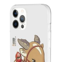 Princess Mononoke Ashitaka And Yakul Chibi IPhone Cases -Ghibli Shop 68168 25