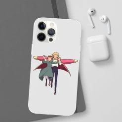 Howl’s Moving Castle – Howl And Sophie Running Classic IPhone Cases -Ghibli Shop 68168 26 2
