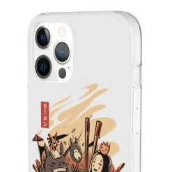 Totoro And No Face Ramen Bath IPhone Cases -Ghibli Shop 68168 37 2