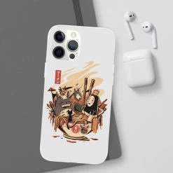Totoro And No Face Ramen Bath IPhone Cases -Ghibli Shop 68168 38 1