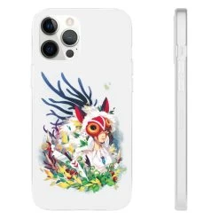 Princess Mononoke Colorful Portrait IPhone Cases -Ghibli Shop 68168 384