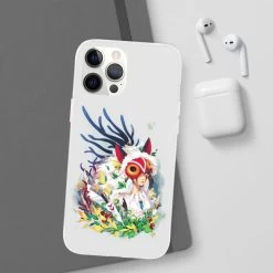 Princess Mononoke Colorful Portrait IPhone Cases -Ghibli Shop 68168 386