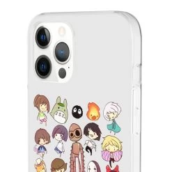 Ghibli Movie Characters Cute Chibi Collection IPhone Cases -Ghibli Shop 68168 400