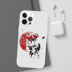 Princess Mononoke And The Red Moon IPhone Cases -Ghibli Shop 68168 407