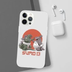 Totoro Vs Godzilla Sumo IPhone Cases -Ghibli Shop 68168 455
