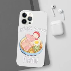 Ponyo Loves Ham IPhone Cases -Ghibli Shop 68168 50