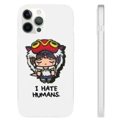 Princess Mononoke Chibi – I Hate Humans IPhone Cases -Ghibli Shop 68168 516