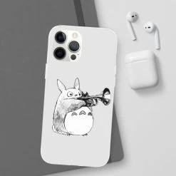 Totoro And The Trumpet IPhone Cases -Ghibli Shop 68168 53 1