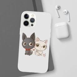 Kiki’s Delivery Service – Jiji And Lily Chibi IPhone Cases -Ghibli Shop 68168 530
