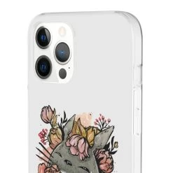 Totoro By The Flowers IPhone Cases -Ghibli Shop 68168 538