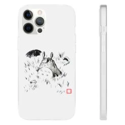 Totoro And The Girls Ink Painting IPhone Cases 34 Totoro And The Girls Ink Painting IPhone Cases -Ghibli Shop 68168 54 2