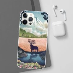 Princess Mononoke – Shishigami Day Time Landscape IPhone Cases -Ghibli Shop 68168 581