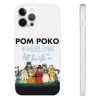 Pom Poko Poster Japanese IPhone Cases 1 Pom Poko Poster Japanese IPhone Cases -Ghibli Shop 68168 609
