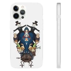Howl’s Moving Castle Characters Mirror IPhone Cases -Ghibli Shop 68168 618