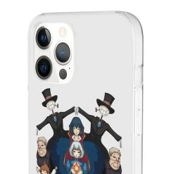 Howl’s Moving Castle Characters Mirror IPhone Cases -Ghibli Shop 68168 619