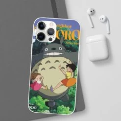 My Neighbor Totoro On The Tree IPhone Cases -Ghibli Shop 68168 629