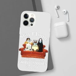Stay Home And Watch Ghibli Movie IPhone Cases -Ghibli Shop 68168 632