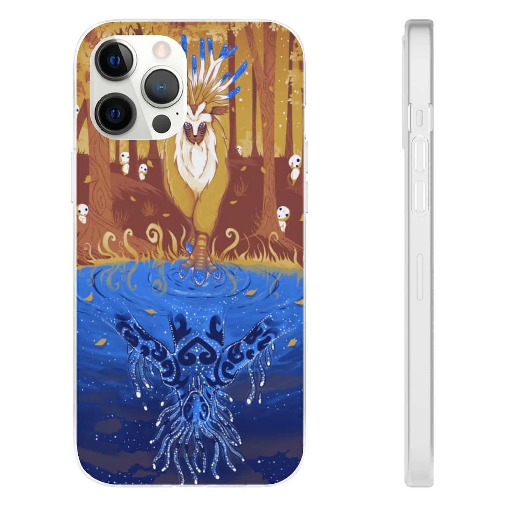 Princess Mononoke Shishigami Day And Night Time IPhone Cases 3 Princess Mononoke Shishigami Day And Night Time IPhone Cases