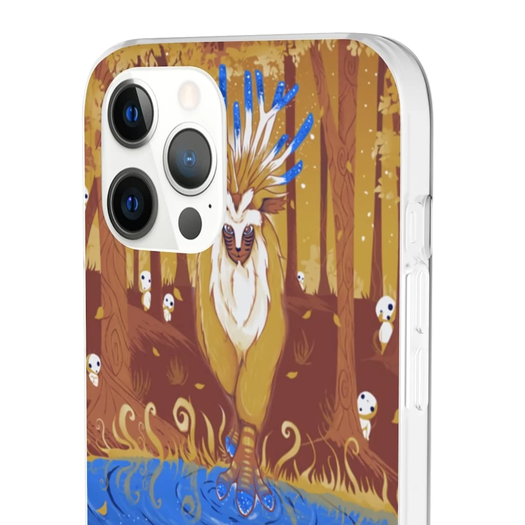 Princess Mononoke Shishigami Day And Night Time IPhone Cases 4 Princess Mononoke Shishigami Day And Night Time IPhone Cases - Image 2