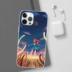 Nausicaa 1984 Illustration IPhone Cases -Ghibli Shop 68168 656