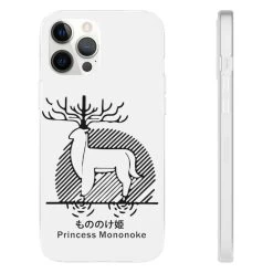 Princess Mononoke – Shishigami Line Art IPhone Cases
