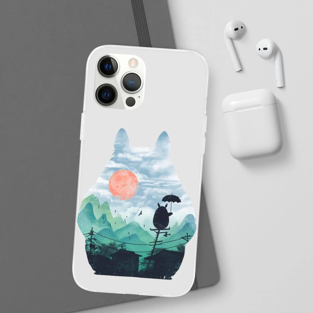 Totoro On The Line Lanscape IPhone Cases 5 Totoro On The Line Lanscape IPhone Cases - Image 3
