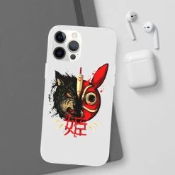 Princess Mononoke Mask & Wolf IPhone Cases -Ghibli Shop 68168 8 2