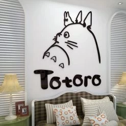 My Neighbor Totoro Acrylic 3D Wall Decor Stickers 17 My Neighbor Totoro Acrylic 3D Wall Decor Stickers -Ghibli Shop Anime Totoro 3D Wall Stickers Miyazaki Cartoon Home Accessories DIY Wallpapers Kawaii Totoro Room Decoration Wall.jpg Q90.jpg 1