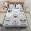 The Cat Of Studio Ghibli Quilt Bedding Set -Ghibli Shop BEDSET 660 MOCKUP 2