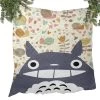 Smiling Totoro Quilt Blanket -Ghibli Shop BLANKET 609 MOCKUP 2