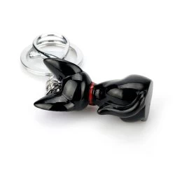 Kiki’s Delivery Service Jiji Keychain -Ghibli Shop Black Cat JIJI keychain Anime Kiki s Delivery Service Kiki Cat 3D Mini Keychain Kids Toy 5