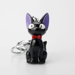 Kiki’s Delivery Service Jiji Keychain -Ghibli Shop Black Cat JIJI keychain Anime Kiki s Delivery Service Kiki Cat 3D Mini Keychain Kids Toy.jpg 640x640