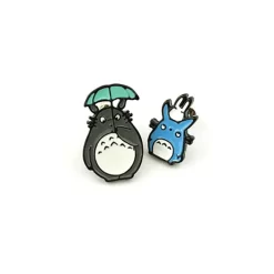 My Neighbor Totoro Earrings New Collection 2022 -Ghibli Shop Cartoon Anime No Face man Stud Earrings Metal High quality Classic Cute Princess Ear studs Gift.jpg 640x640 5