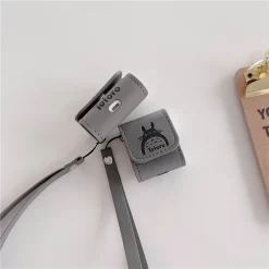 My Neighbor Totoro PU Leather Airpods Case 10 My Neighbor Totoro PU Leather Airpods Case -Ghibli Shop For Airpods Pro 3 2 1 Case Cute Cartoon Leather Protective Cover Anime My Neighbor Totoro.jpg Q90.jpg 5