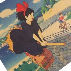 Kiki’s Delivery Service Kraft Paper Vintage Poster -Ghibli Shop H1cb439ee3b4e4251ac40a5616e257c5cQ