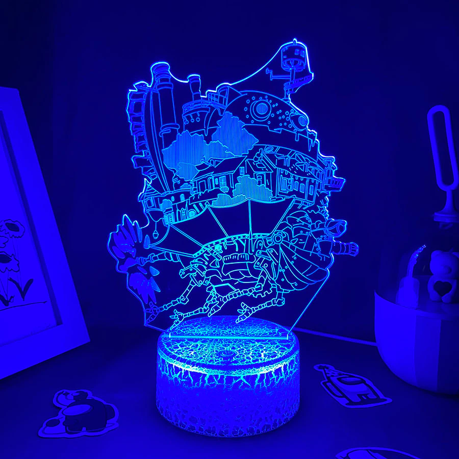 Howl’s Moving Castle Night Light Multi-Color Changing 8 Howl’s Moving Castle Night Light Multi-Color Changing - Image 6