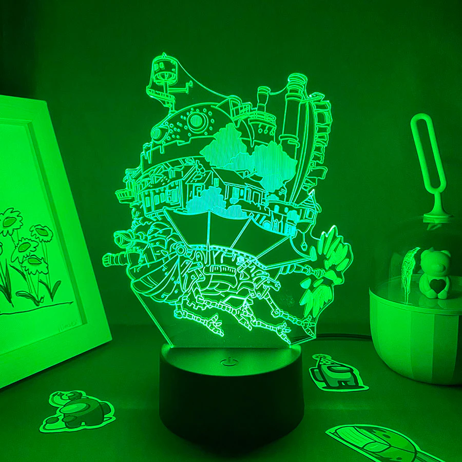 Howl’s Moving Castle Night Light Multi-Color Changing 15 Howl’s Moving Castle Night Light Multi-Color Changing - Image 13