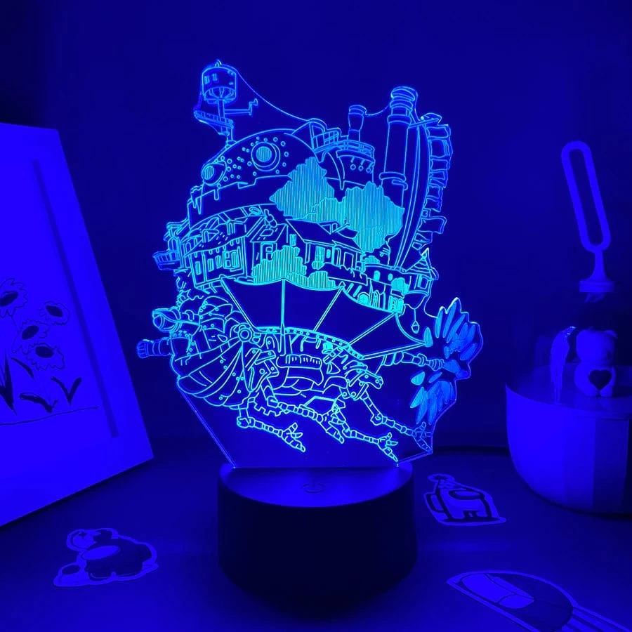Howl’s Moving Castle Night Light Multi-Color Changing 14 Howl’s Moving Castle Night Light Multi-Color Changing - Image 12