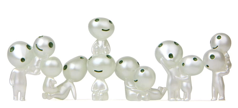 Princess Mononoke Kodama Glow In The Dark Figures 6pcs/set 15 Princess Mononoke Kodama Glow In The Dark Figures 6pcs/set - Image 13