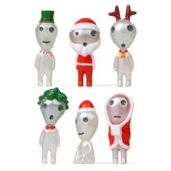 Princess Mononoke Kodama Tree Spirits Luminous Christmas Figure 6pcs/set