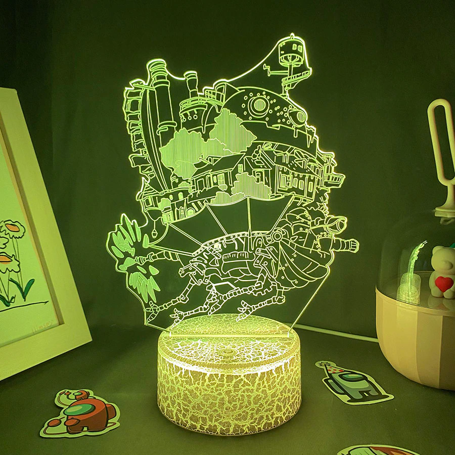 Howl’s Moving Castle Night Light Multi-Color Changing 7 Howl’s Moving Castle Night Light Multi-Color Changing - Image 5