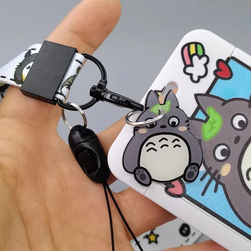 My Neighbor Totoro Cute Lanyard For Keychain ID Card Holder 4 My Neighbor Totoro Cute Lanyard For Keychain ID Card Holder - Image 2