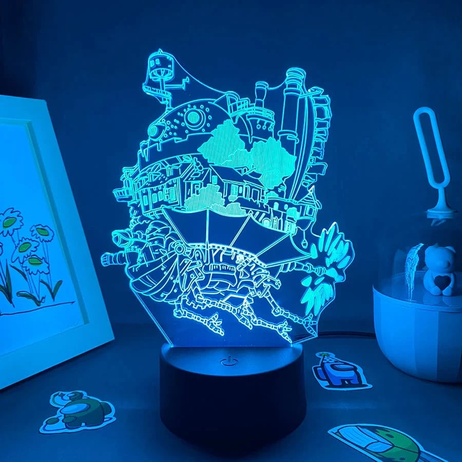 Howl’s Moving Castle Night Light Multi-Color Changing 12 Howl’s Moving Castle Night Light Multi-Color Changing - Image 10