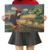 Kiki’s Delivery Service Kraft Paper Vintage Poster -Ghibli Shop H9e45e4fc9ebf479c935417e1ae3cabd3t e1675874689492