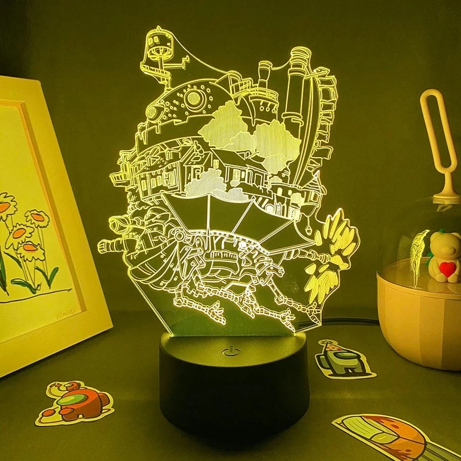 Howl’s Moving Castle Night Light Multi-Color Changing 13 Howl’s Moving Castle Night Light Multi-Color Changing - Image 11